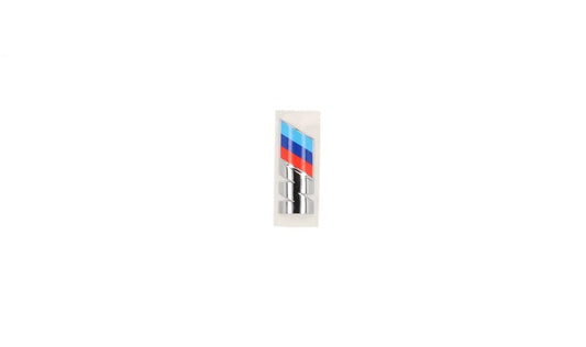 Emblema adhesivo OEM 11617837738 para BMW Serie 3 E90, E90N, E92, E92N, E93, E93N. Original BMW.