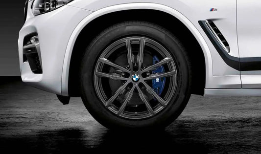 Complete wheels set OEM 36115A604C1 for BMW X3 G01, X3 G01 LCI, X4 G02, X4 G02 LCI. Genuine BMW.