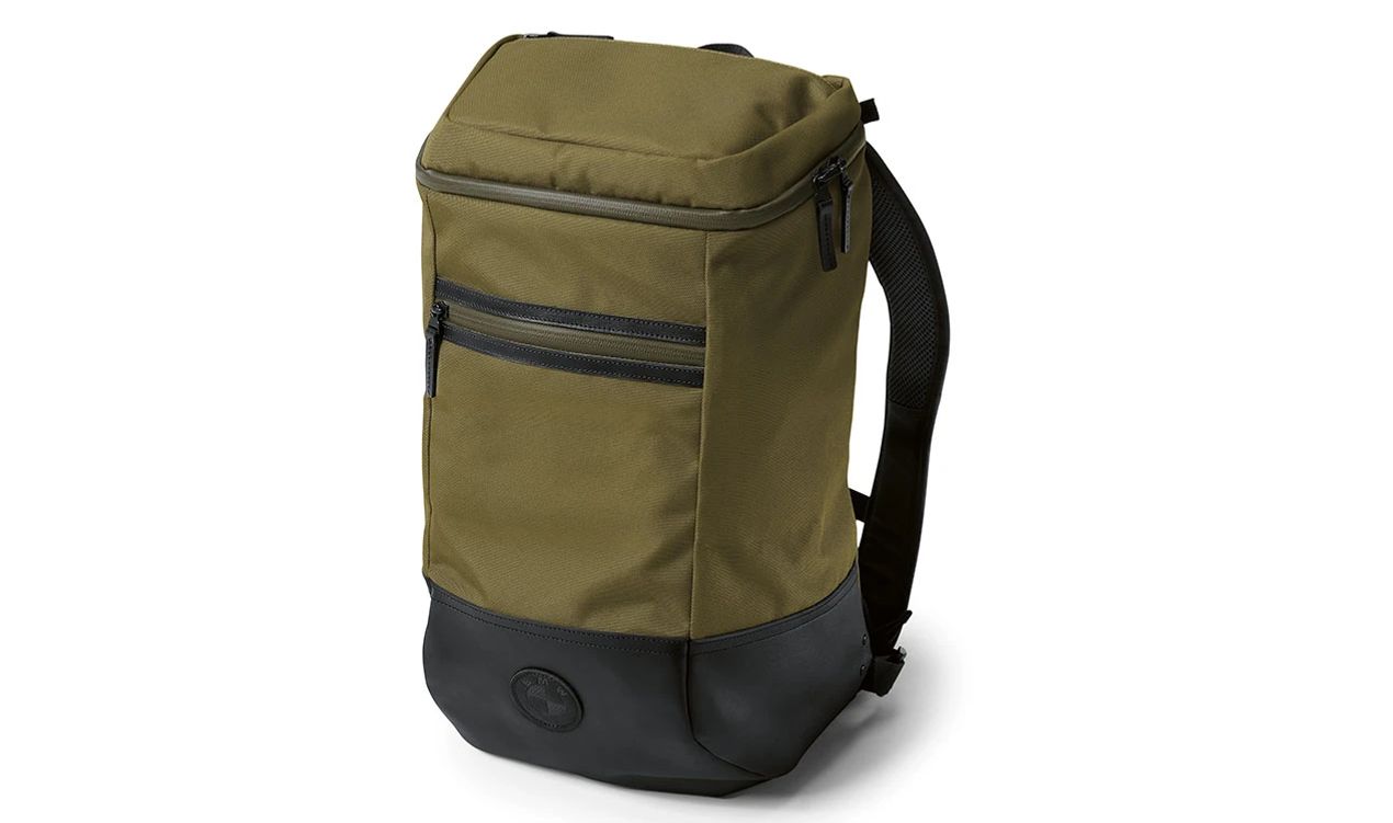 Mochila impermeable verde OEM 77495A757B8 para BMW Motorrad Soulfuel Collection. Original BMW Motorrad.