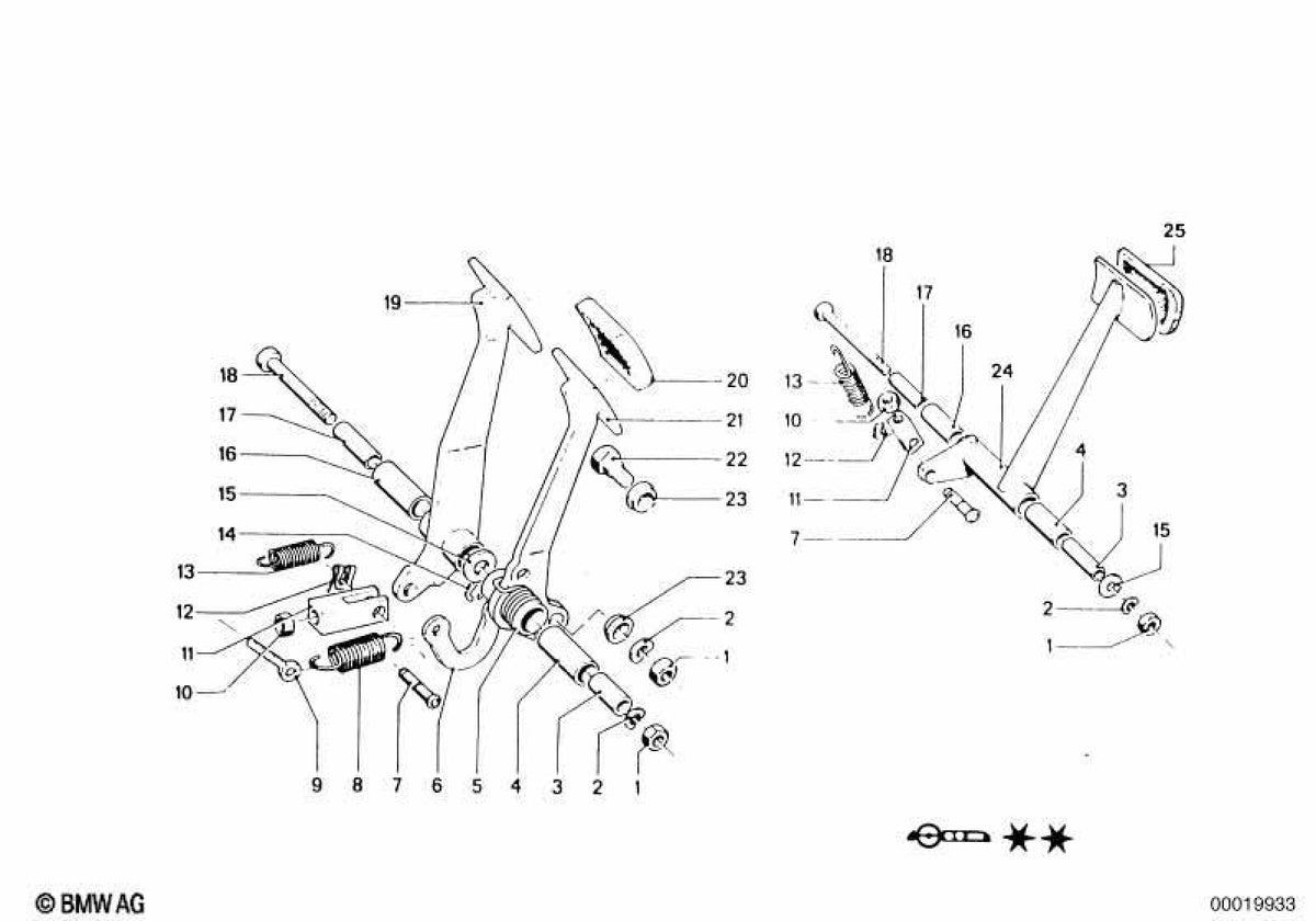 Silentblock OEM 35214640103 per BMW E31, E32, E34, E38. BMW originale.
