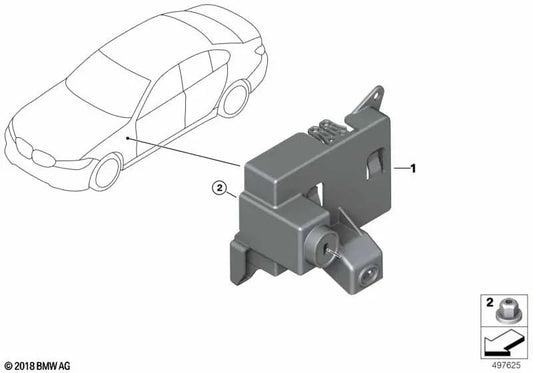 Switchbox Ethernet Support per BMW G42, G20, G20N, G21, G21N, G28, G28N, G22, G23, G26, G83 (OEM 61138781381). BMW originale.