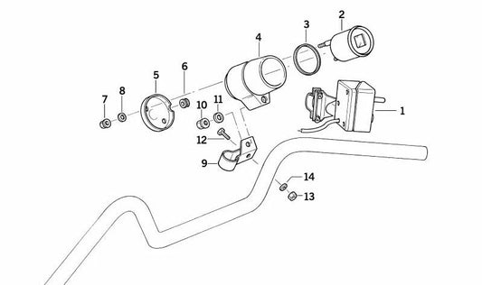 Boquilla OEM 62132303329 para motos BMW K100 RT, K75 RT, K100 LT... y más. Original BMW Motorrad.