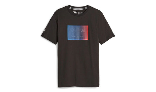 Camiseta MMS Logo talla XL negra OEM 62129801XL válida para BMW. Original BMW.