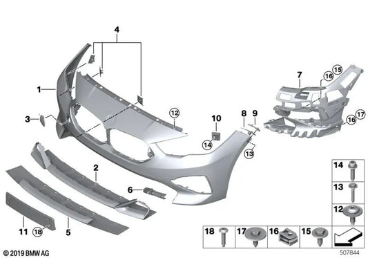 Base di registrazione per BMW F44 (OEM 51137474673). BMW originale.