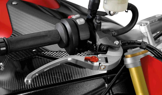 Maneta de freno delantera HP OEM 77228537510 para motos BMW S 1000 RR (K46), S 1000 R (K47). Original BMW Motorrad.