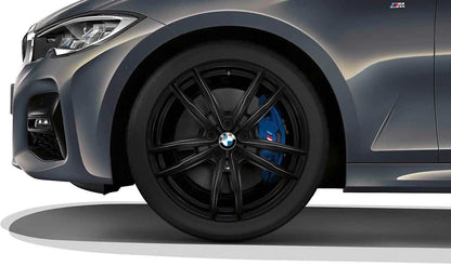 19 "M" M alloy tires 791 black OEM 36118090094 for BMW G20, G20N, G21, G21N, G22, G23, G26, G28, G42. Original BMW.