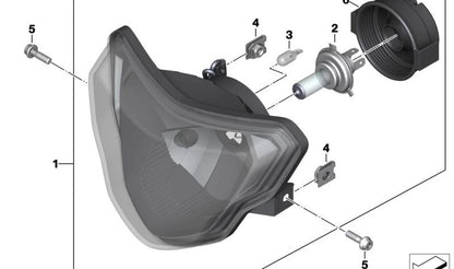 Bombilla Longlife OEM 63217162953 para MINI R56, F56, Clubman R55, Cabrio R57, Countryman R60... y más. Original MINI.