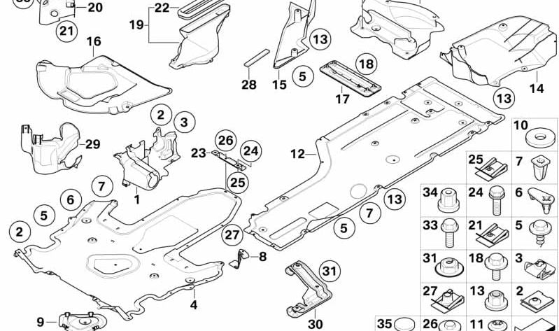 Cubierta derecha de la dirección OEM 51717201524 para BMW E60, E60N, E61, E61N, E63, E63N, E64, E64N. Original BMW.
