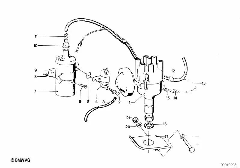 Wärmeschutz für BMW 5 E12 -Serie, E28; 6 E24 -Serie; 7 E23 -Serie (OEM 12111265314). Original BMW