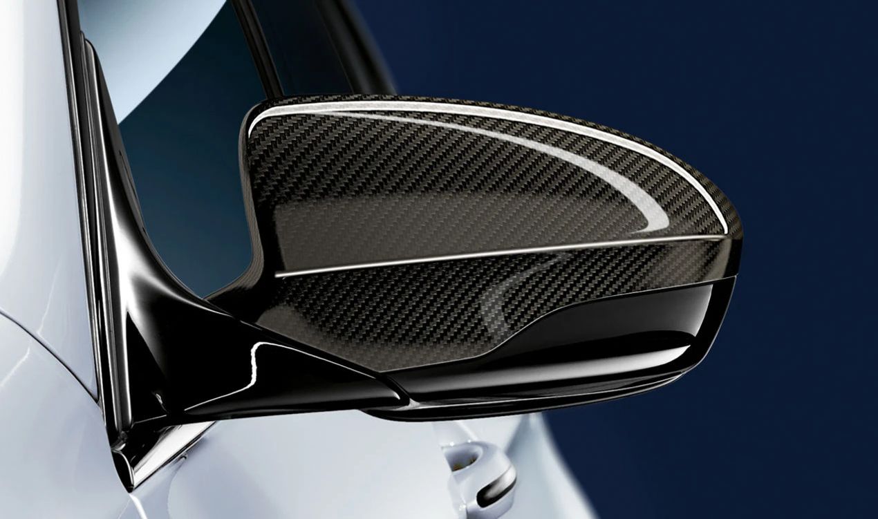 Carcasa espejo retrovisor M Performance en carbono OEM 51162446821 para BMW F90, F90N, G30, G30N, G31, G31N, G11, G11N, G12, G12N, F91, F92, F93, G14, G15, G16. Original BMW.