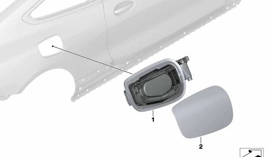 COVER COVER OEM compartment 51177440405 FOR BMW F92 AND G15. Original BMW.