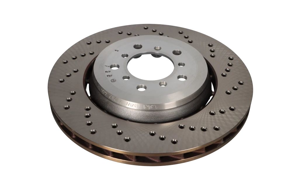 Disque de frein avant ventilé OEM 34112282446 pour BMW E46 M3, E85 Z4 M, E86 Z4 M. BMW ORIGINAL.