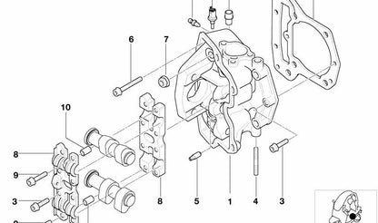 Double temperature switch OEM 13621703993 for BMW E36, E39, E38, E65, E31, E53, Z3, E52. Original BMW.
