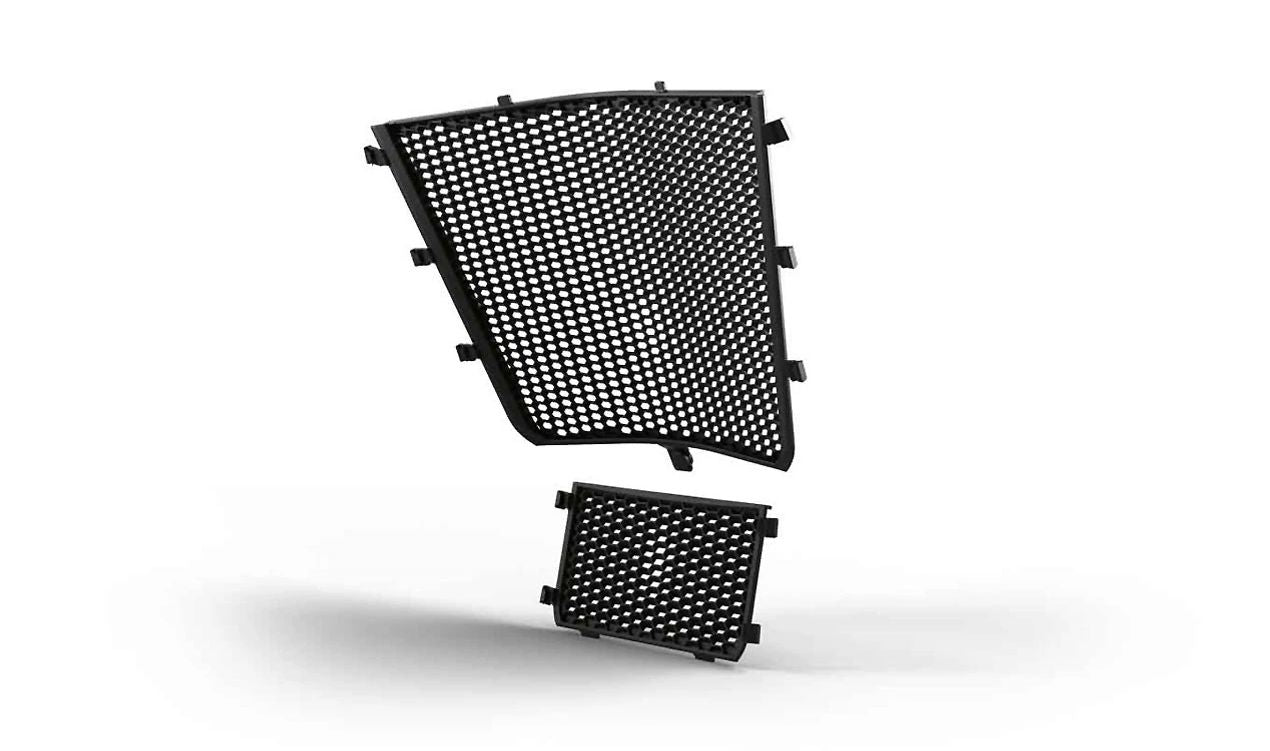 Griglia radiatore OEM 77315B34B75 per moto BMW S 1000 R, S 1000 RR, S 1000 XR, M 1000 RR, M 1000 R. Originale BMW Motorrad.