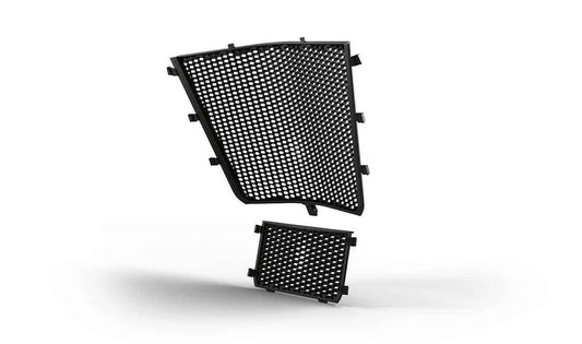 Griglia radiatore OEM 77315B34B75 per moto BMW S 1000 R, S 1000 RR, S 1000 XR, M 1000 RR, M 1000 R. Originale BMW Motorrad.