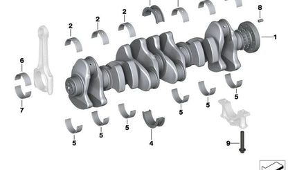 Guide 3 (marron) Treding appelant pour BMW 1 F40, F70, série 2 F44, G42, 3 G20N Series, G21N, 4 G22N Series, G23N, G26N, série 5 G60, série 7 G70, X1 U11, U12, x2 F39, U10, x3 G01, G45, X4 G02, X5 G05, G18, X6 G06N, X7 G07N, XM G09, Mini F54N, F60