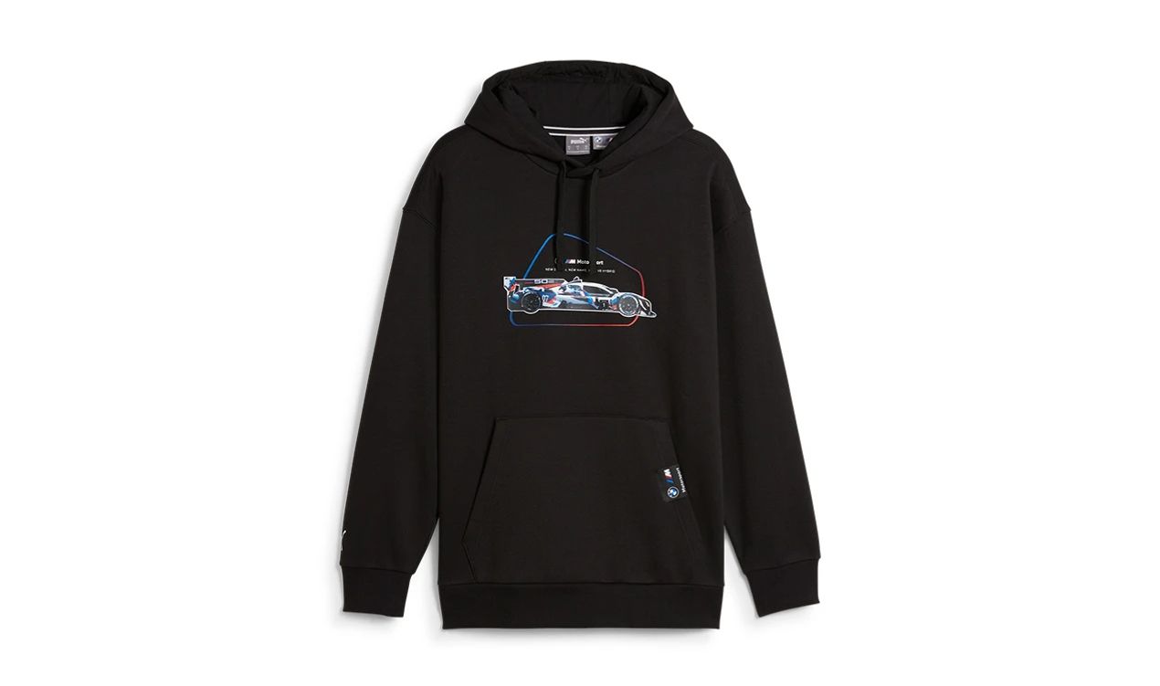 Sudadera con capucha MMS Car Graphic talla XXL OEM 62415601XXL para BMW. Original PUMA.