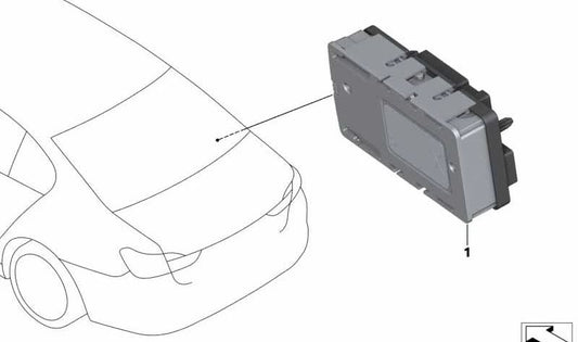 Distributeur de courant module LIN OEM 61358795478 pour BMW Série 2 G42, M2 G87, Série 3 G20/G21, Série 4 G22/G23/G26, Série 5 G30/G31, X3 G01/G08, X4 G02... et plus. Original BMW.
