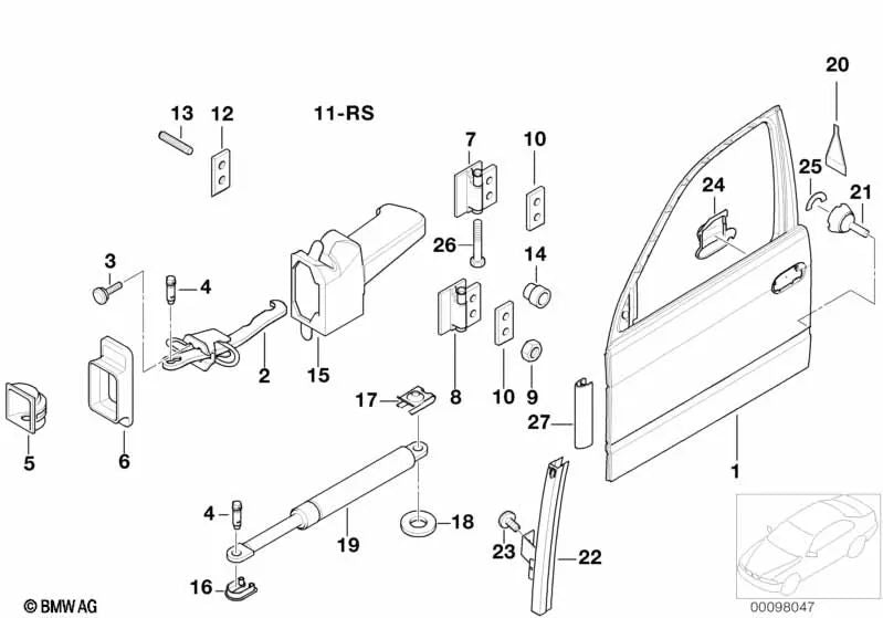 Sicherheitsplatte für BMW E36, E34, E39, E32, E38, E31 (OEM 51211948157). Original BMW.