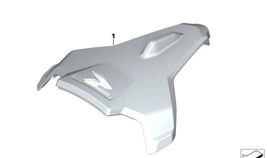 Revêtement de siège de passager OEM 77349457518 pour BMW F 900 R Motorcycles (K83, 0k11, 0k81) ... et plus. BMW original Motorrad.