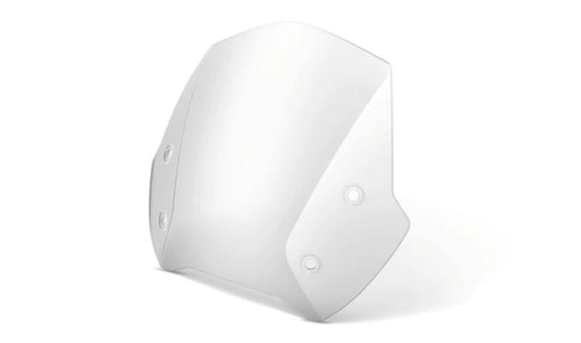 Parabrisas deportivo transparente OEM 46638534281 para motos BMW R1200R (K53) 2014-2018. Original BMW Motorrad.