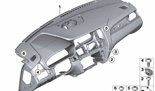 Painel de instrumentos Head-Up Display para BMW X3 F25, X4 F26 (OEM 51459311546). BMW original