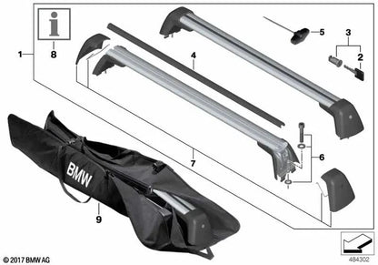 Chiave dinamometrica per BMW F20, F21, F22, F87, F30, F34, F80, F32, F36, F82, F90, G30, G32, G11, G12 (OEM 82722405638). BMW originale.