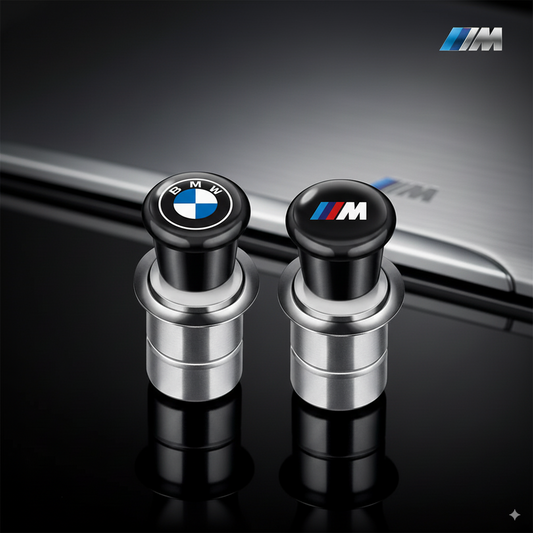 BMW CAR TIMPER - Logo /// M ou BMW (saída de 21 mm)