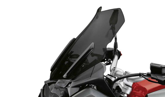 Bleibige Parabrisas OEM 77338403975 für BMW Motorrad R 1200 GS (2012-2018), R 1250 GS (2018-2023), R 1200 GS Adventure (2012-2018), R 1250 GS Adventure (2018-2024). Originaler BMW Motorrad.