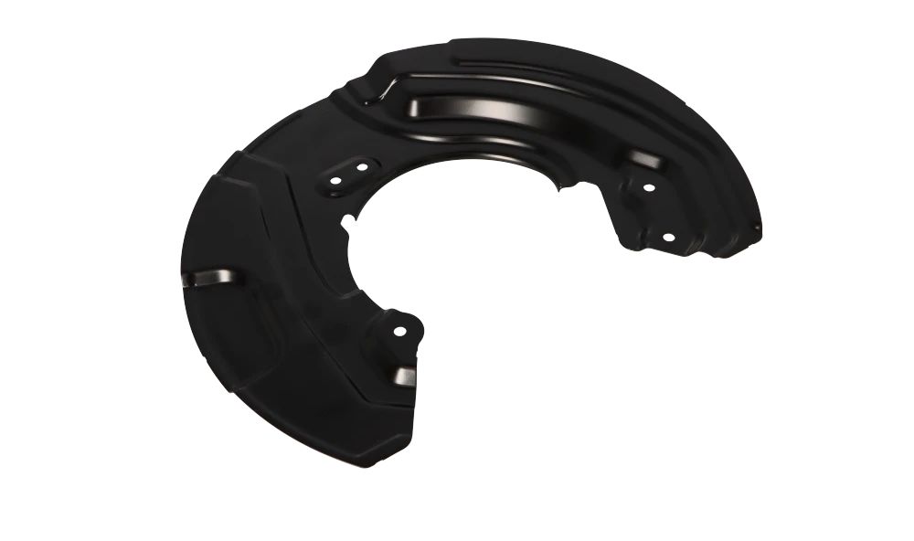 Protector de freno delantero derecho OEM 34116787320 para BMW E90, E91, E92, E84. Original BMW.