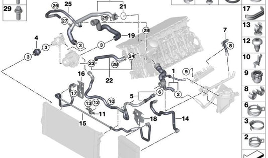 OEM 64219182743 Holding BMW original.