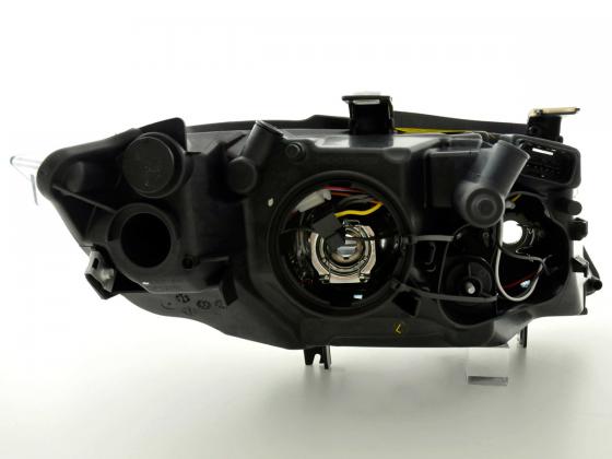 Faros Delanteros Con Ojos De Ángel Bmw Serie 3 Berlina / Touring E90 E91 05-08 Negro Lights >