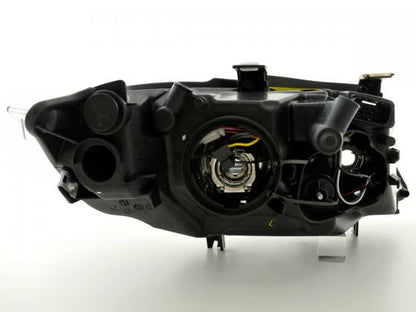 Faros Delanteros Con Ojos De Ángel Bmw Serie 3 Berlina / Touring E90 E91 05-08 Negro Lights >