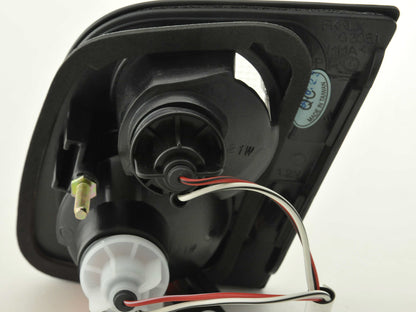 Pilotos traseiros da BMW 3 E46 Berlina Series, parte interior preta para o portão traseiro