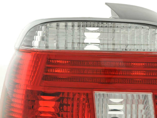 BMW Série 5 Sedan E39 95-00 lanternas traseiras vermelho/branco