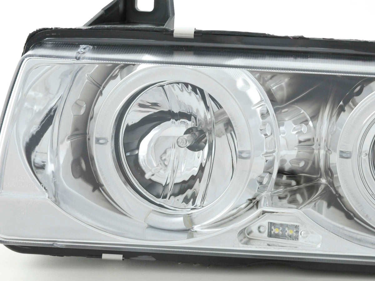 Faros delanteros delanteros BMW Serie 3 Berlina E36 92-98 cromados