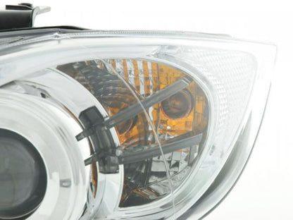 Faros delanteros delanteros BMW Serie 3 E90 / E91 05-08 cromados