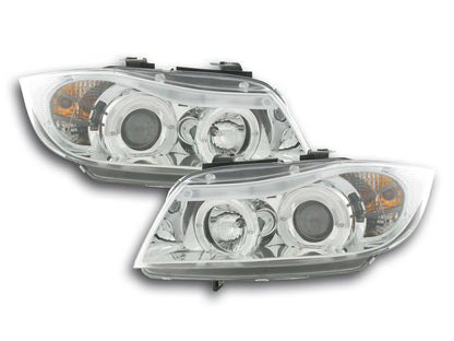 Faros delanteros delanteros BMW Serie 3 E90 / E91 05-08 cromados