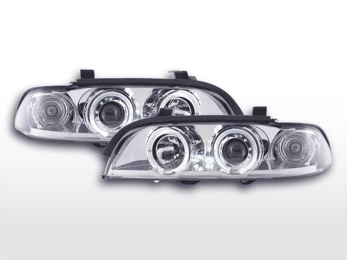 Faros delanteros delanteros BMW Serie 5 E39 95-00 cromados