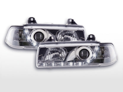 Faros delanteros LED BMW Serie 3 E36 Coupé, Cabrio 92-99 cromados