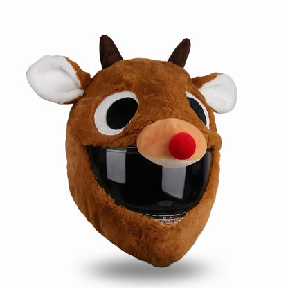 Capa de capacete de rena