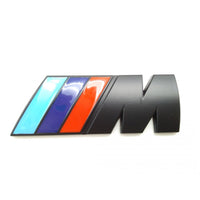 BLACK M logo emblem for sides (fins)