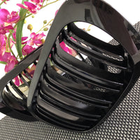 Riñoneras negras doble línea para BMW e46 coupe 1999-2003 y e46 M3