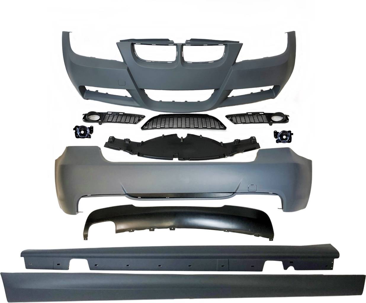 Kit De Carrocería BMW E90 05-08 Look M-Tech ABS Antinieblas