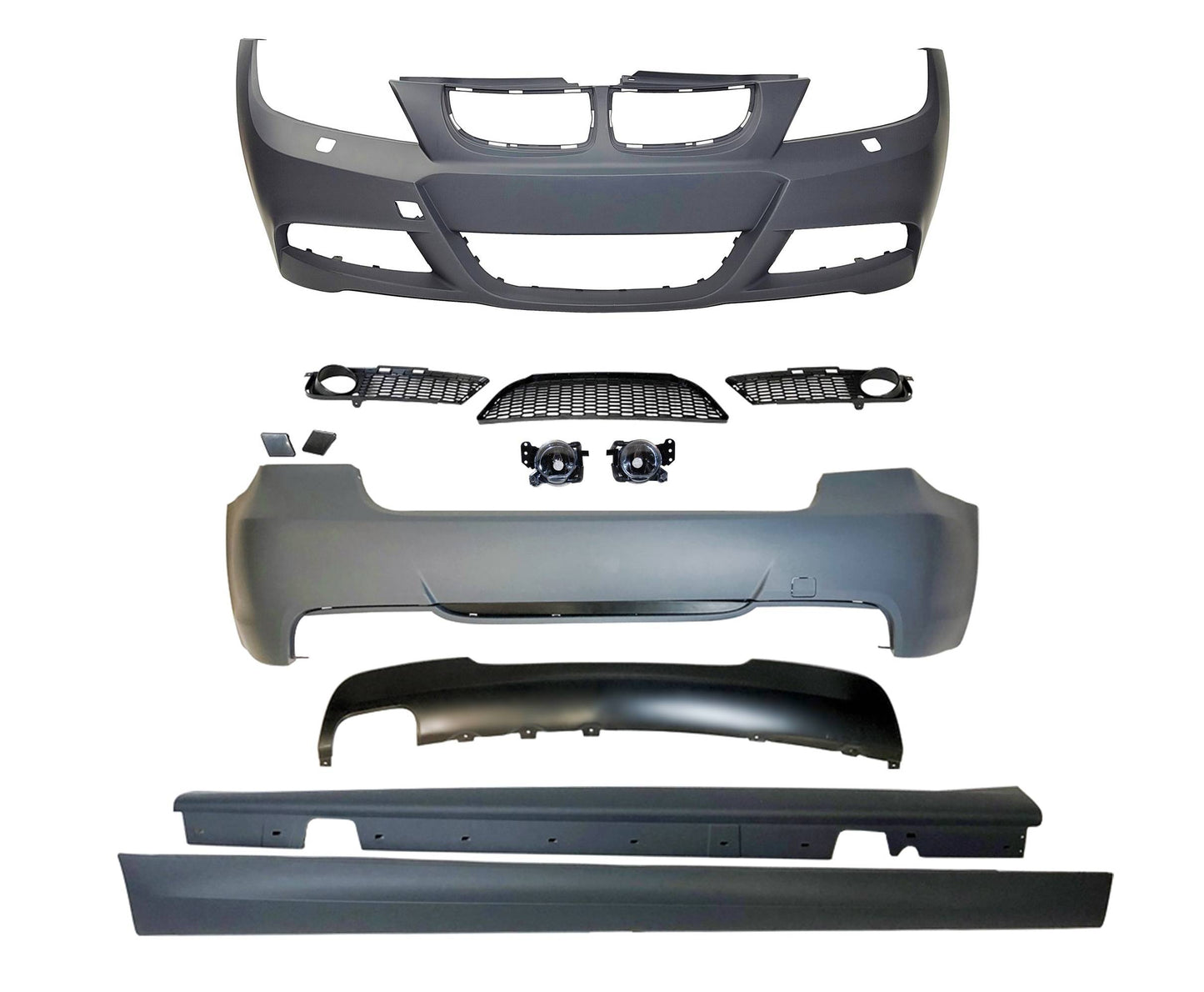 Kit De Carrocería BMW E90 2005-2008 Look M-Tech 1 Salida ABS