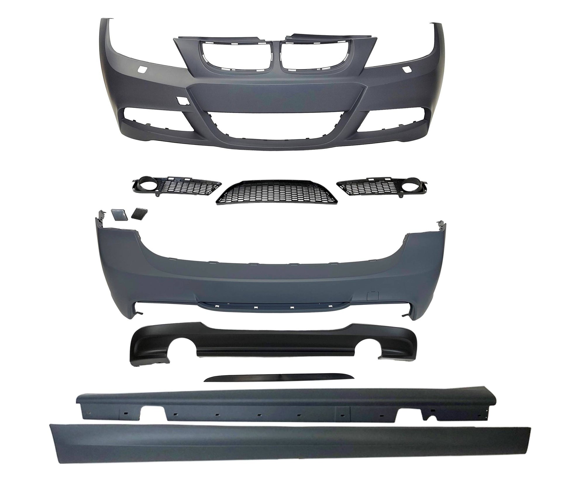 Kit De Carrocería BMW E91 2005-2008 Look M-Tech 2 Salidas ABS