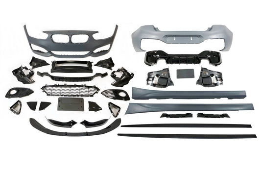 Body Kit BMW F20 LCI 15-19 Look Performance 2 Saídas Duplas