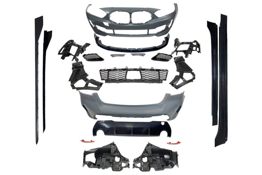 Saias laterais do kit de carroceria BMW F40 Look M Performance II