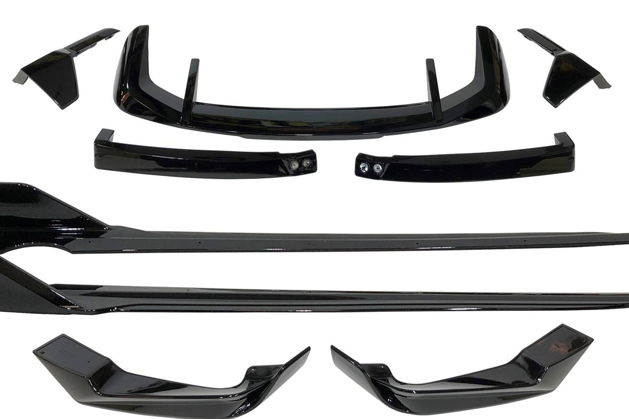 Kit De Carrocería BMW G05 X5 LCI 2023+ Look M Performance Brillante Negro