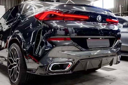 Kit De Carrocería BMW G06 X6 Look M Performance Brillante Negro